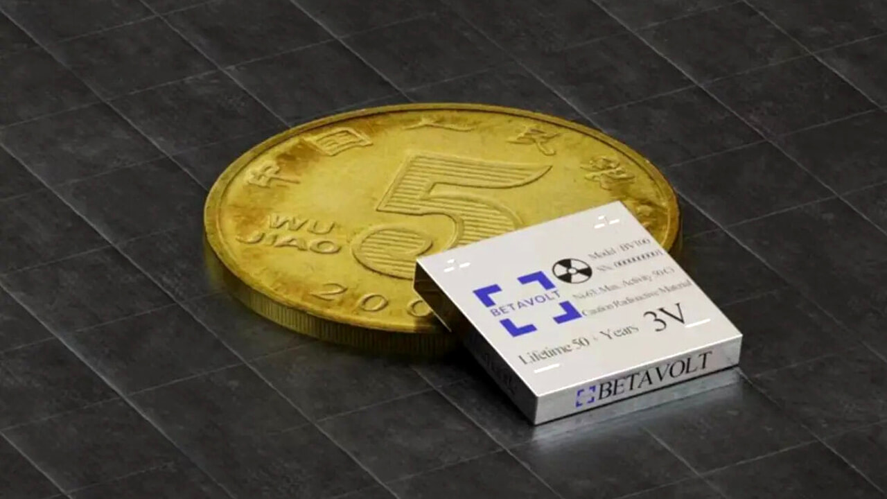 Here comes the Chinese (nuclear) battery that stays charged for 50 years