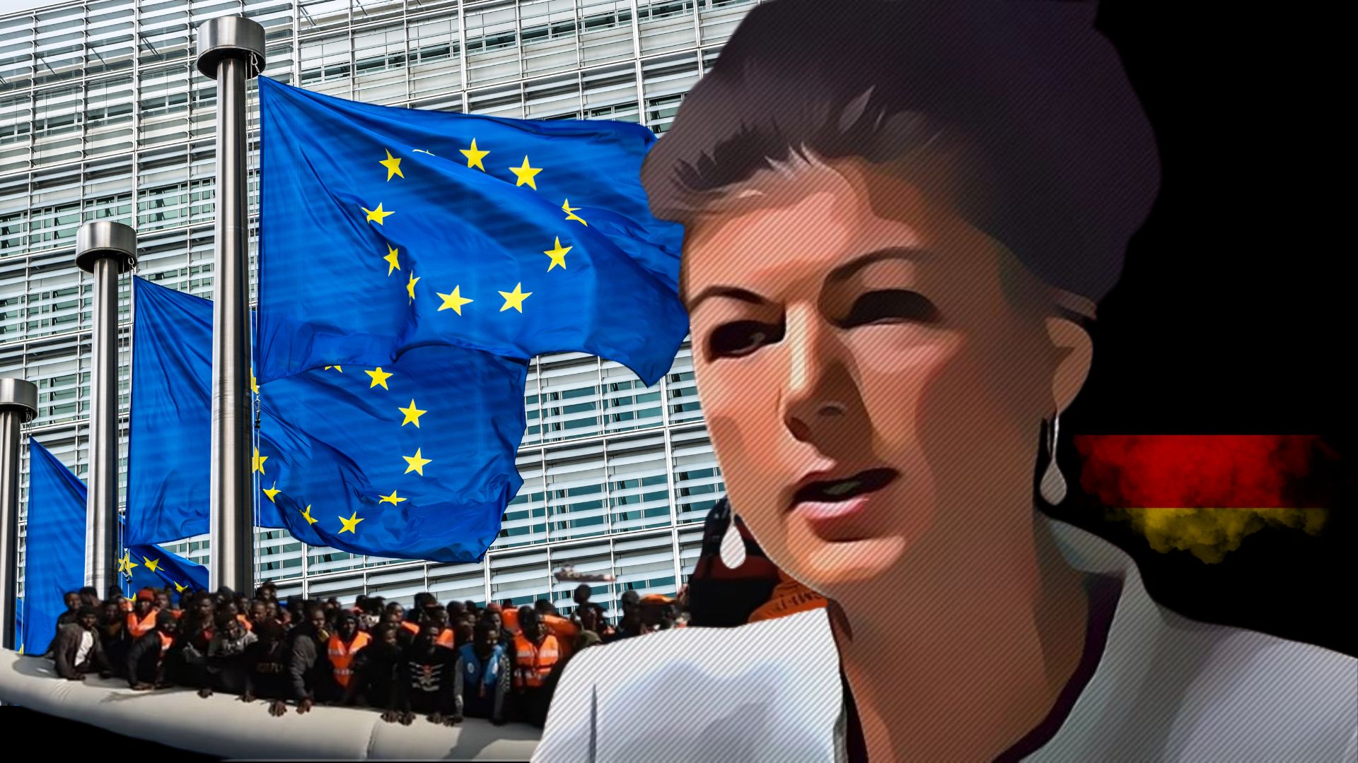 The left discovers hot water: "There are too many migrants"
