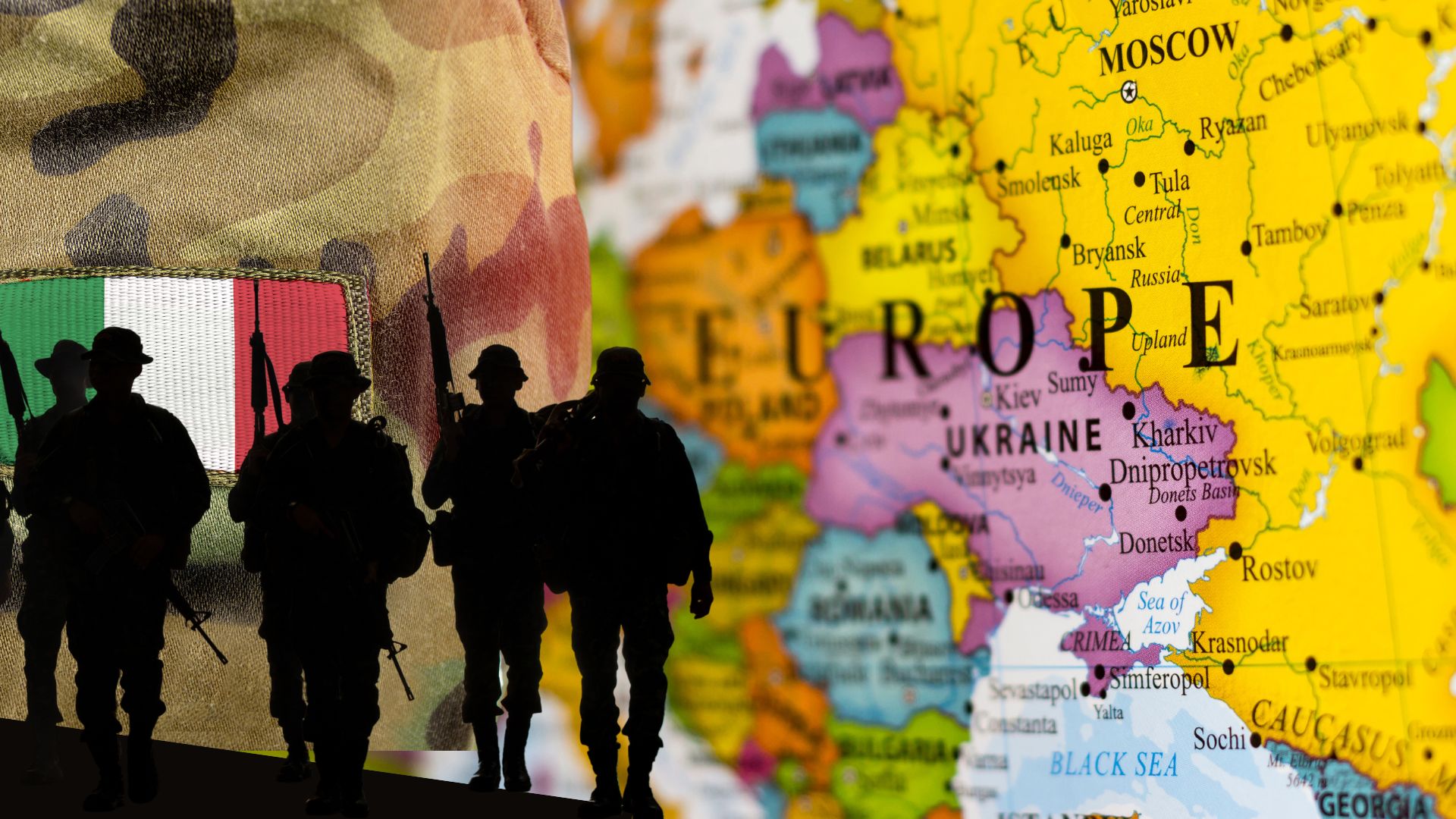 here are our soldiers deployed towards Ukraine