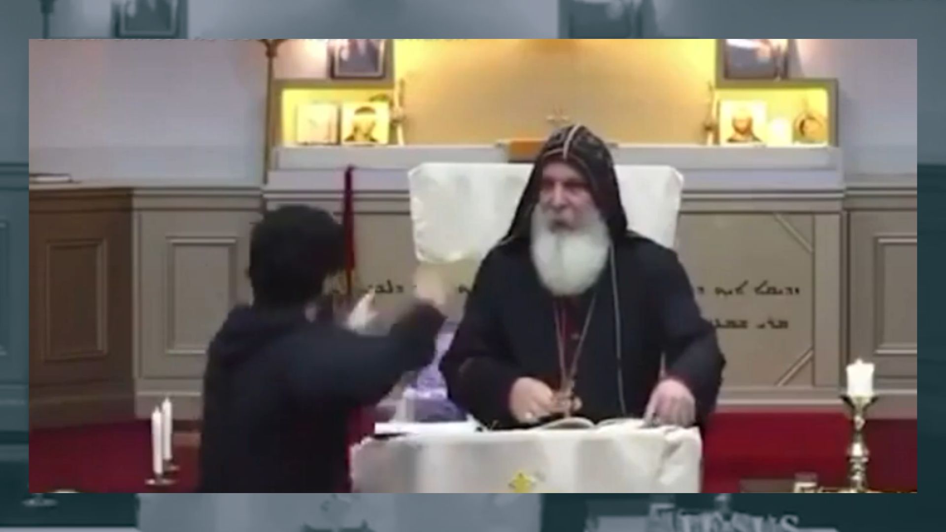 Bishop stabbed during Mass. What's happening in the world?