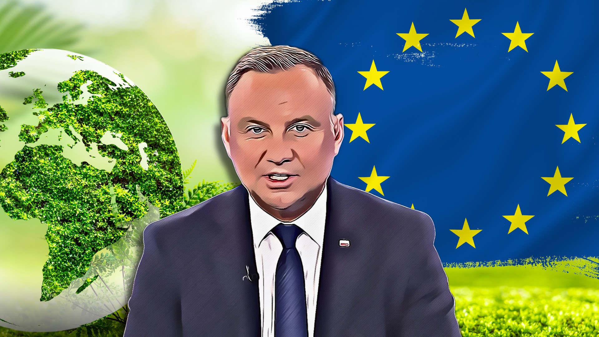 "The real threat? The EU Green Deal. We are ready to host the atomic bomb"