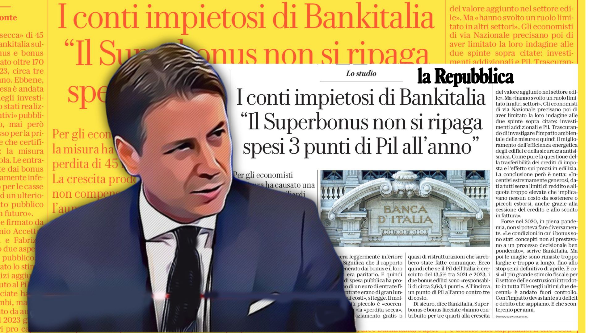 "Lost 45 billion".  Bank of Italy scraps the Superbonus