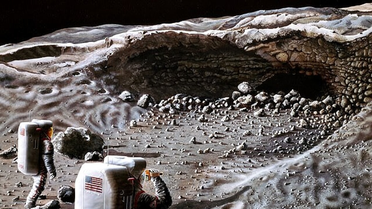 There's a Tunnel on the Moon: Colonization is Possible