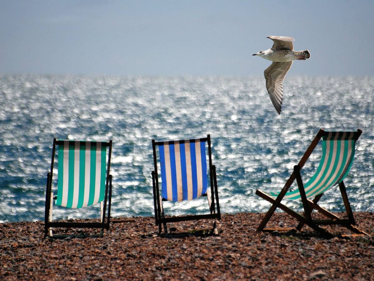 Best vacation? Staying to work