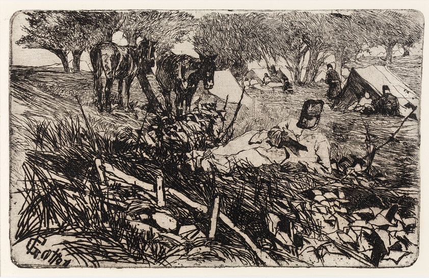 Giovanni Fattori in Black and White. The Exhibition at the Milan Bergamo Airport – Carlo Franza's blog