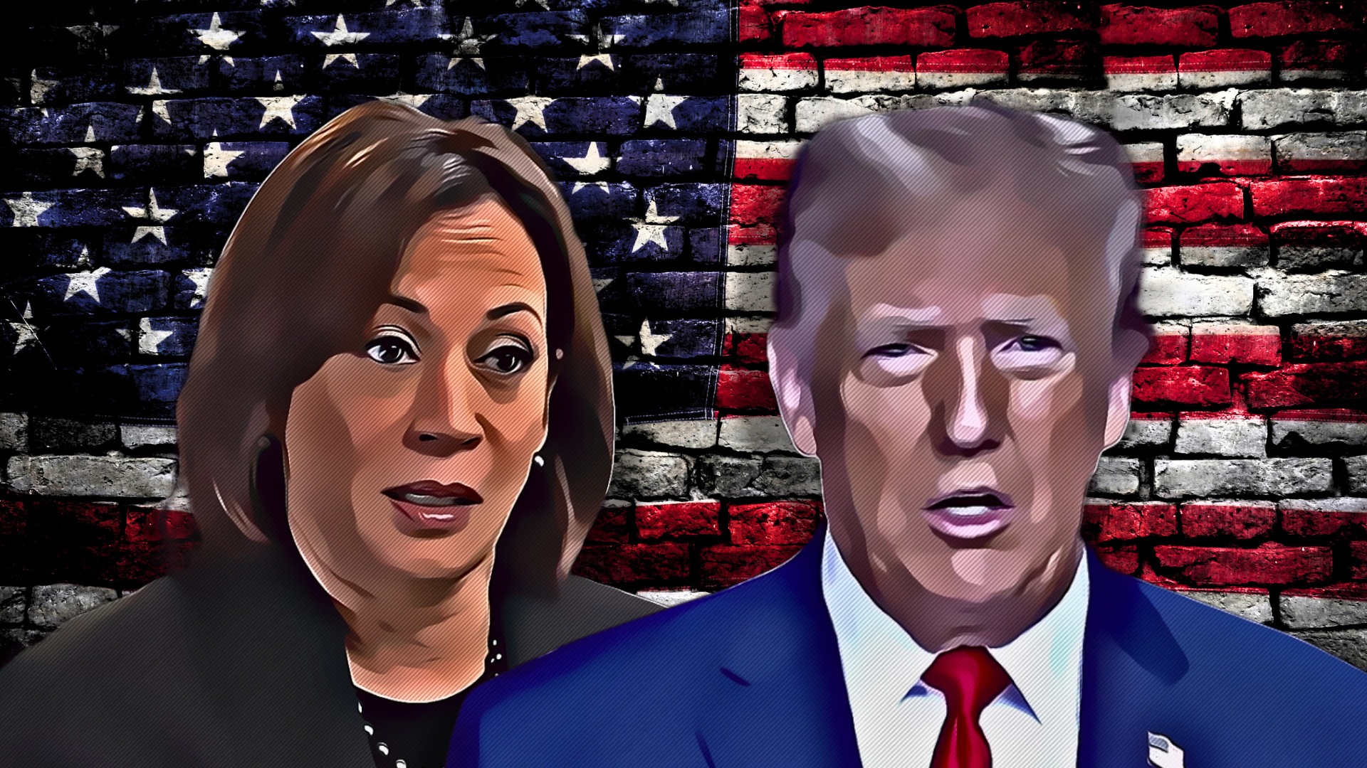 Kamala Harris' shocking statement just before attacking Trump