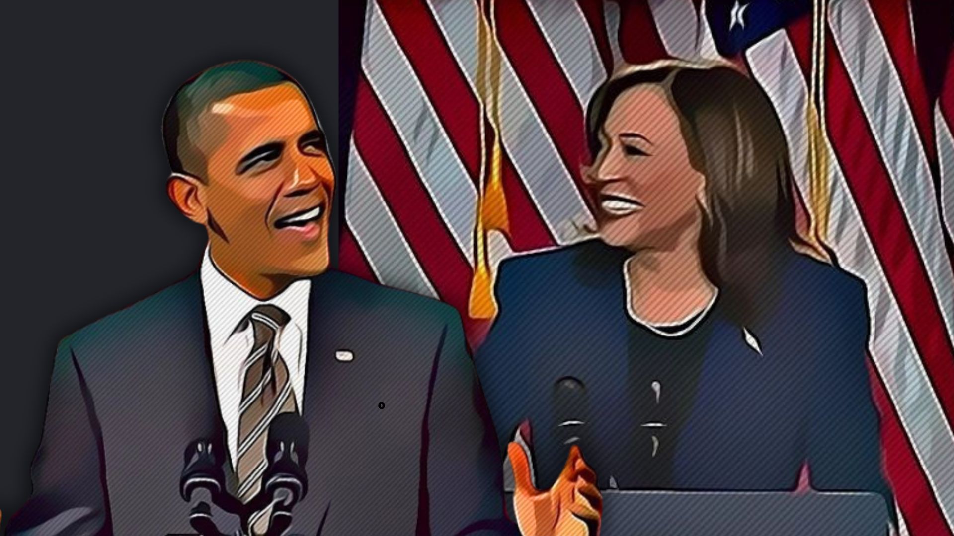 Obama and Michelle, support arrives for Kamala Harris