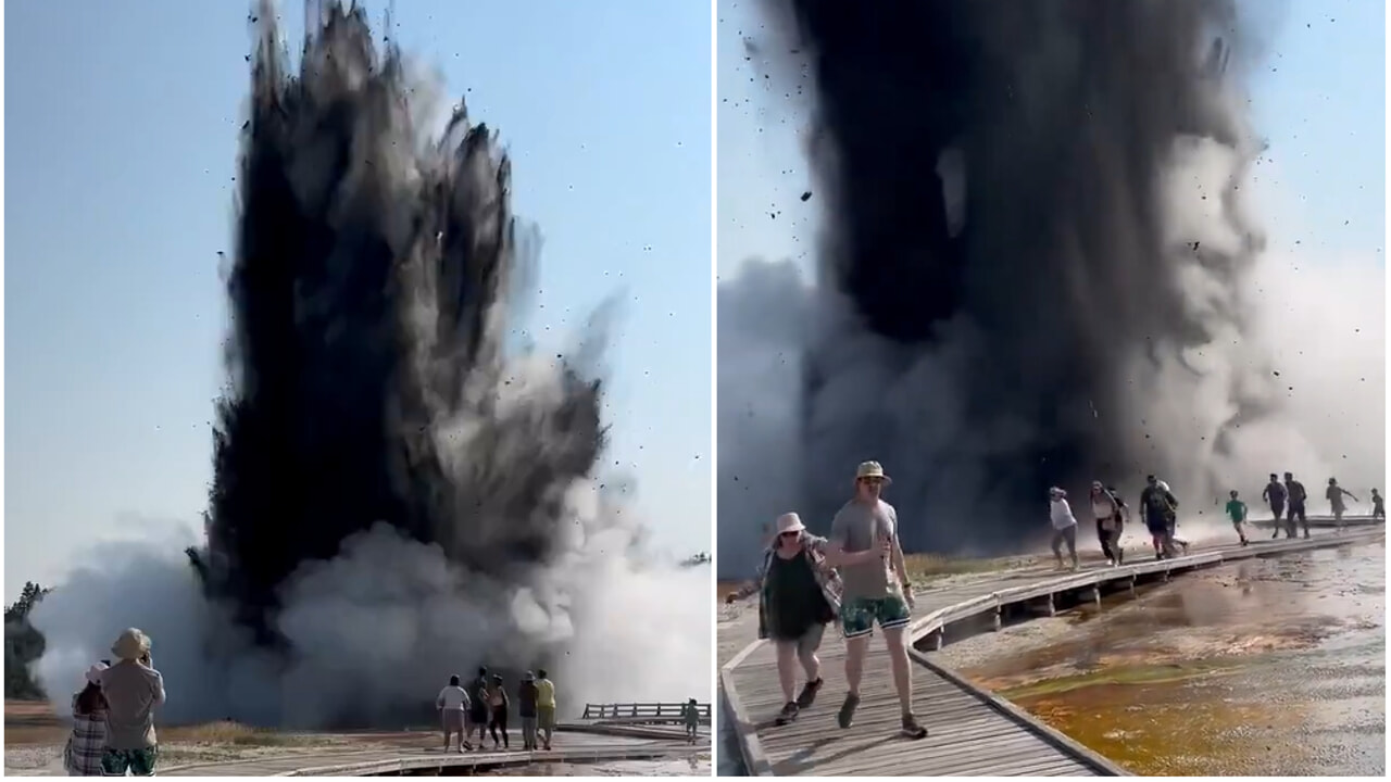 The explosion among tourists on the mega volcano: "It could have been a massacre"