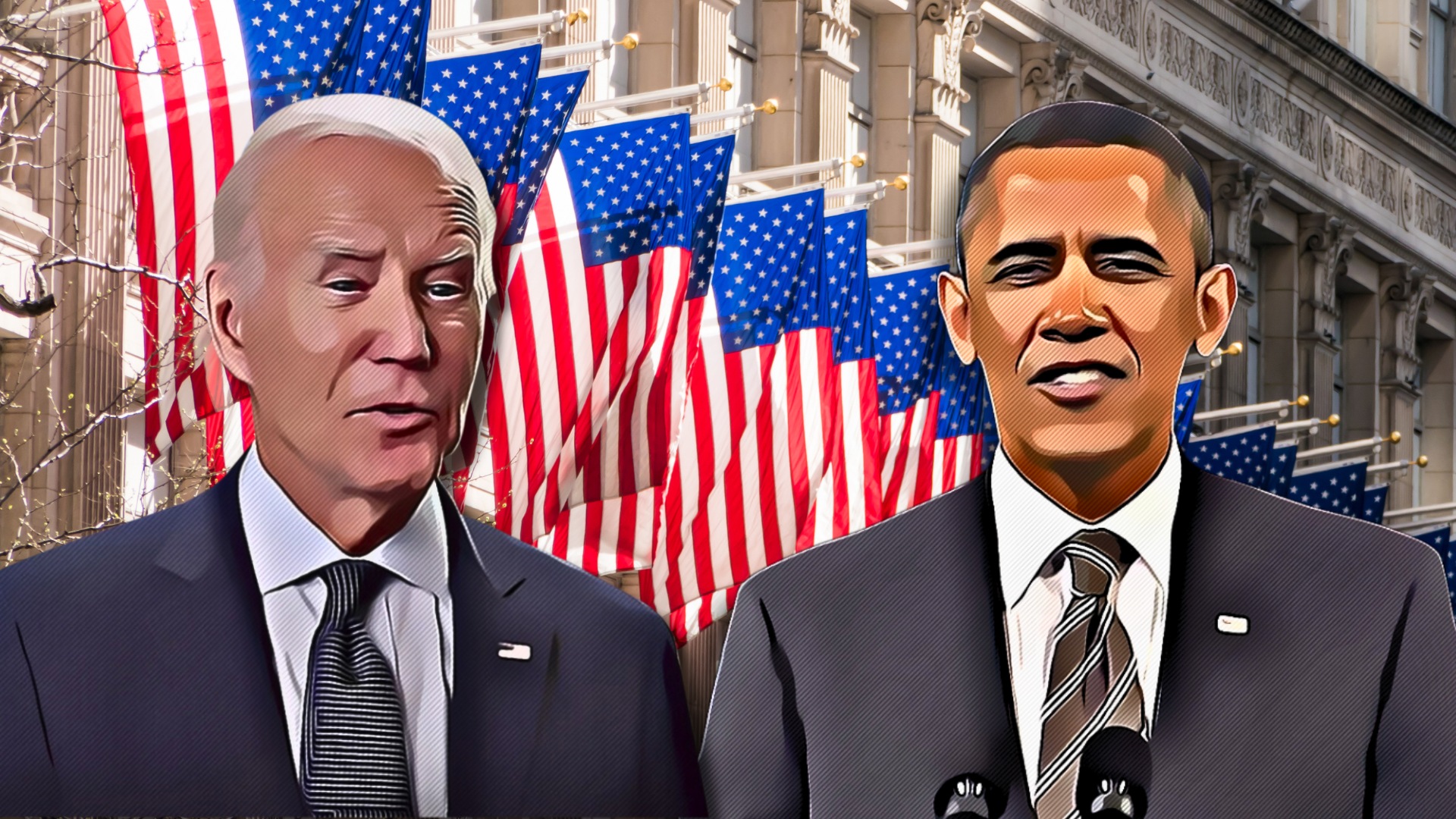 US Elections, Barack Obama Card Stands Out