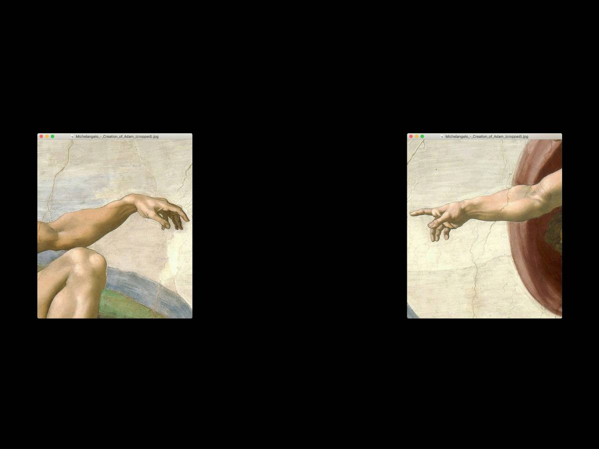 If God really exists, he looks at us in horror