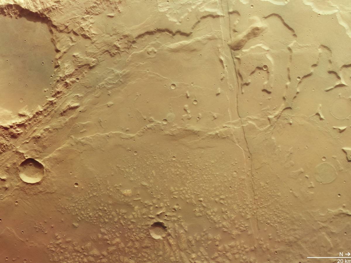 "As Big as Egypt": The Immense Ancient Lake Discovered on Mars by ESA's Probe