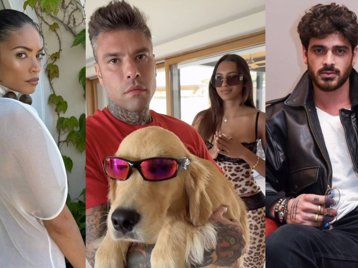Elodie topless for Iannone, Fedez and Giulia Ottarini, Michele Morrone goodbye to Moara