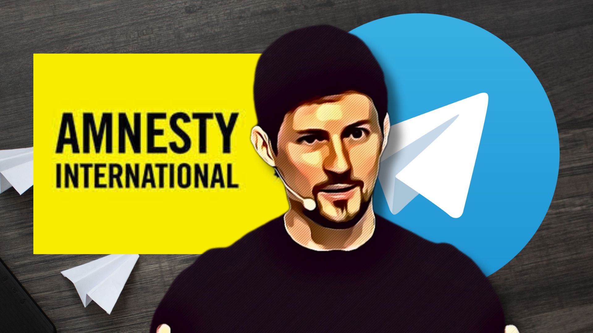 Telegram, why is Amnesty silent about Durov's arrest now?