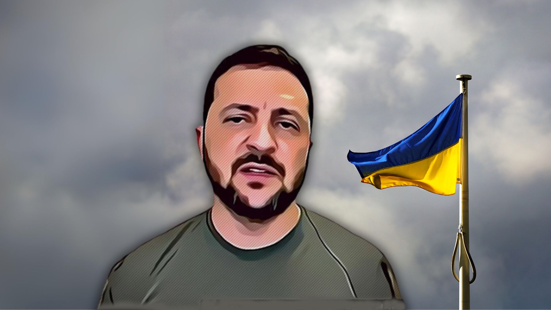 Zelensky marches on Russia. Question: Is Italy at war?