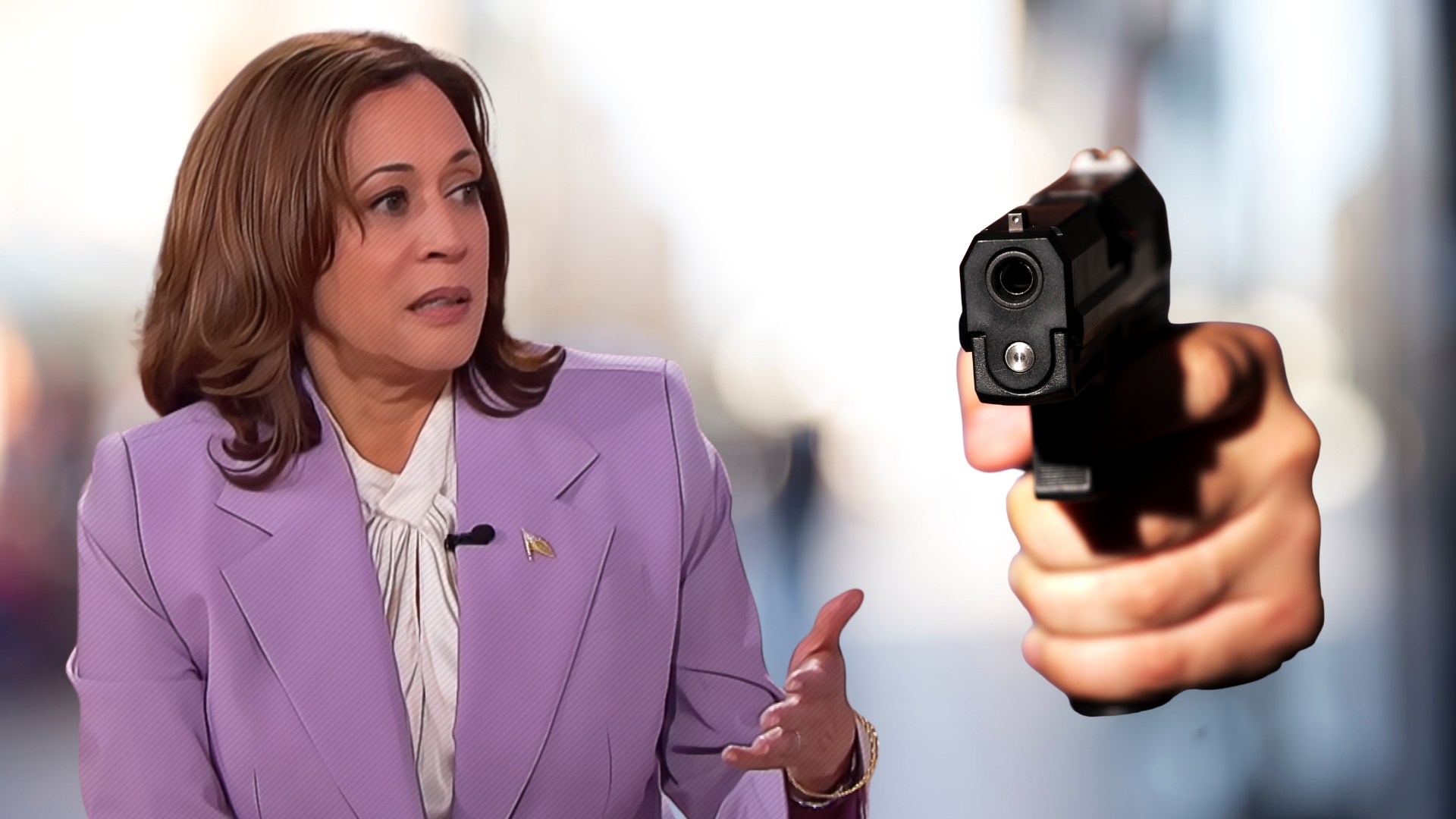 "If They Come Into My House, I'll Shoot." What They Don't Tell You About "Kamala Bang Bang"