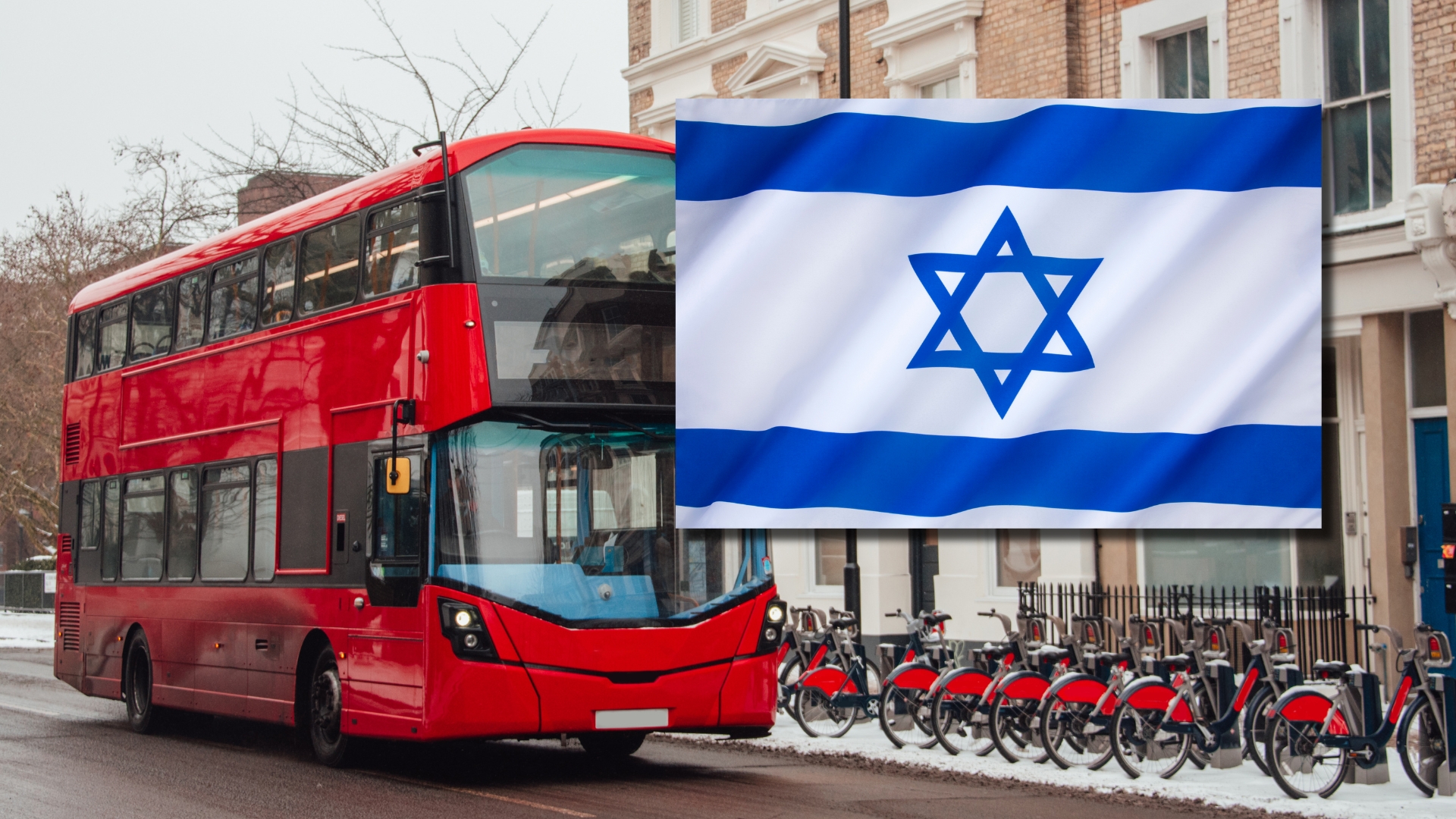 London, the ghetto on wheels arrives: a bus reserved for Jews