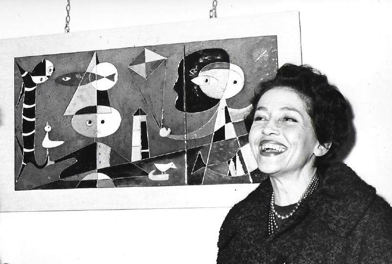 Luisa Albertini day by day between signs, shapes and colors. The exhibition at Villa Carlotta/Tremezzina Lake Como – Carlo Franza's blog