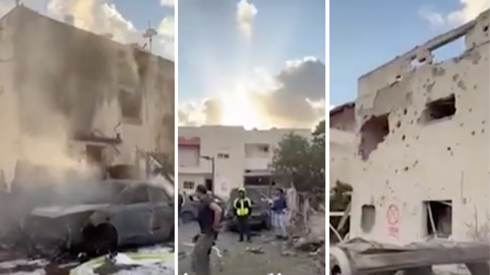 Rain of missiles on Israel
