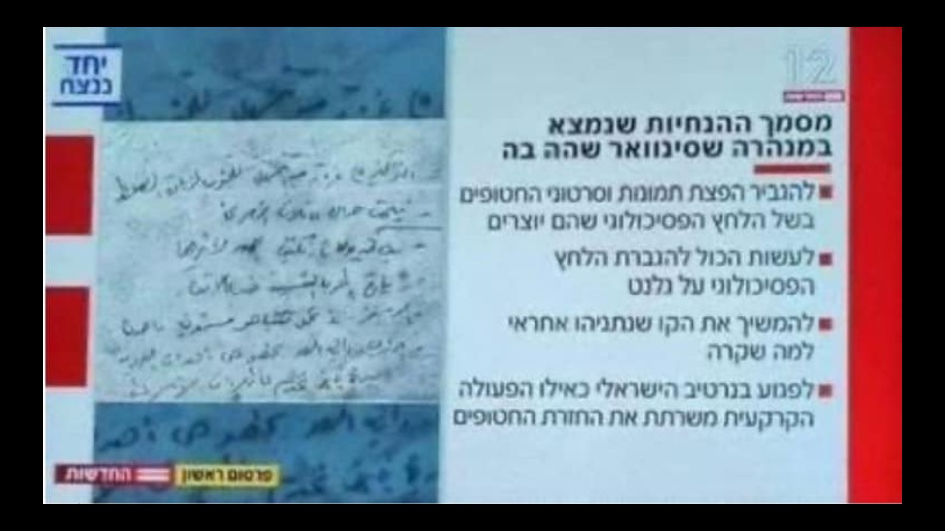 this is how the media "follows" the Hamas line