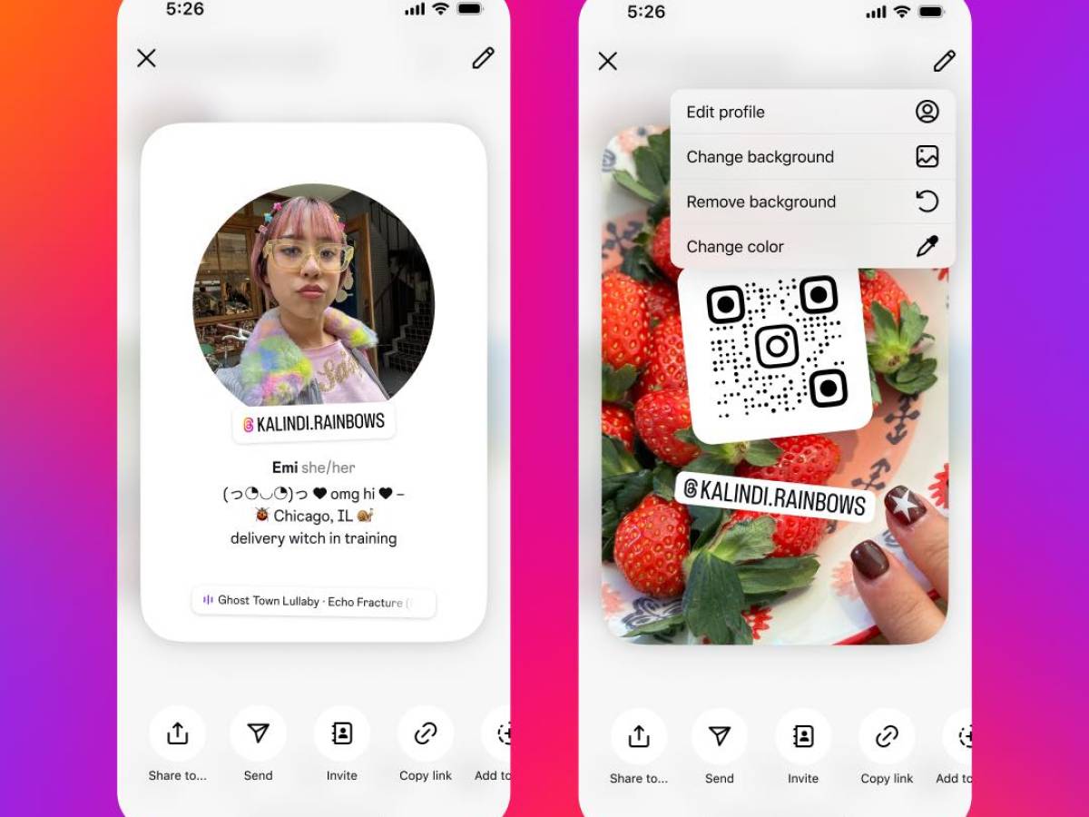 “Share your profile drive.” Instagram's new feature: what this message means