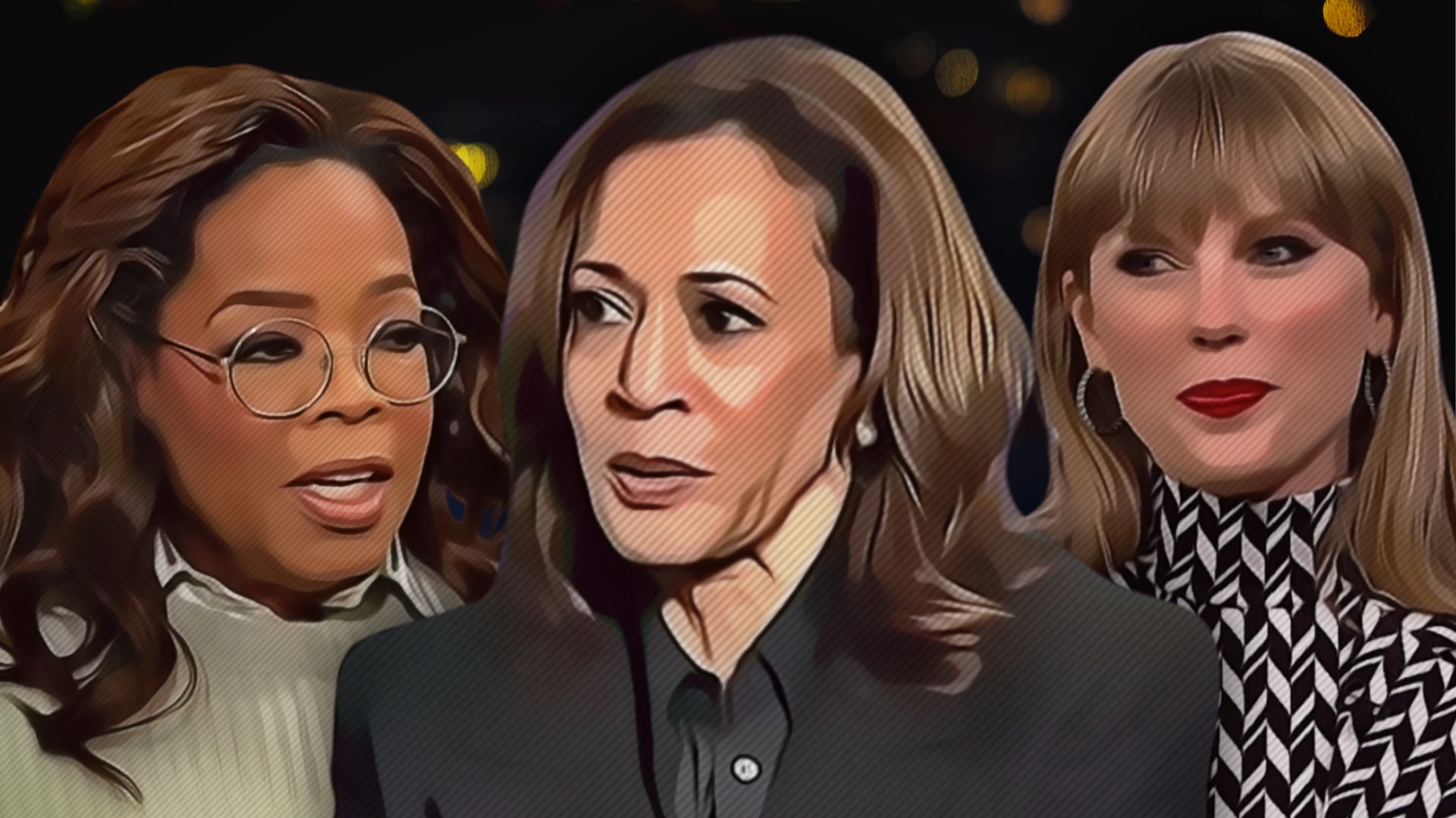 Kamala, the collapse of VIPs. The people love you and disgust you