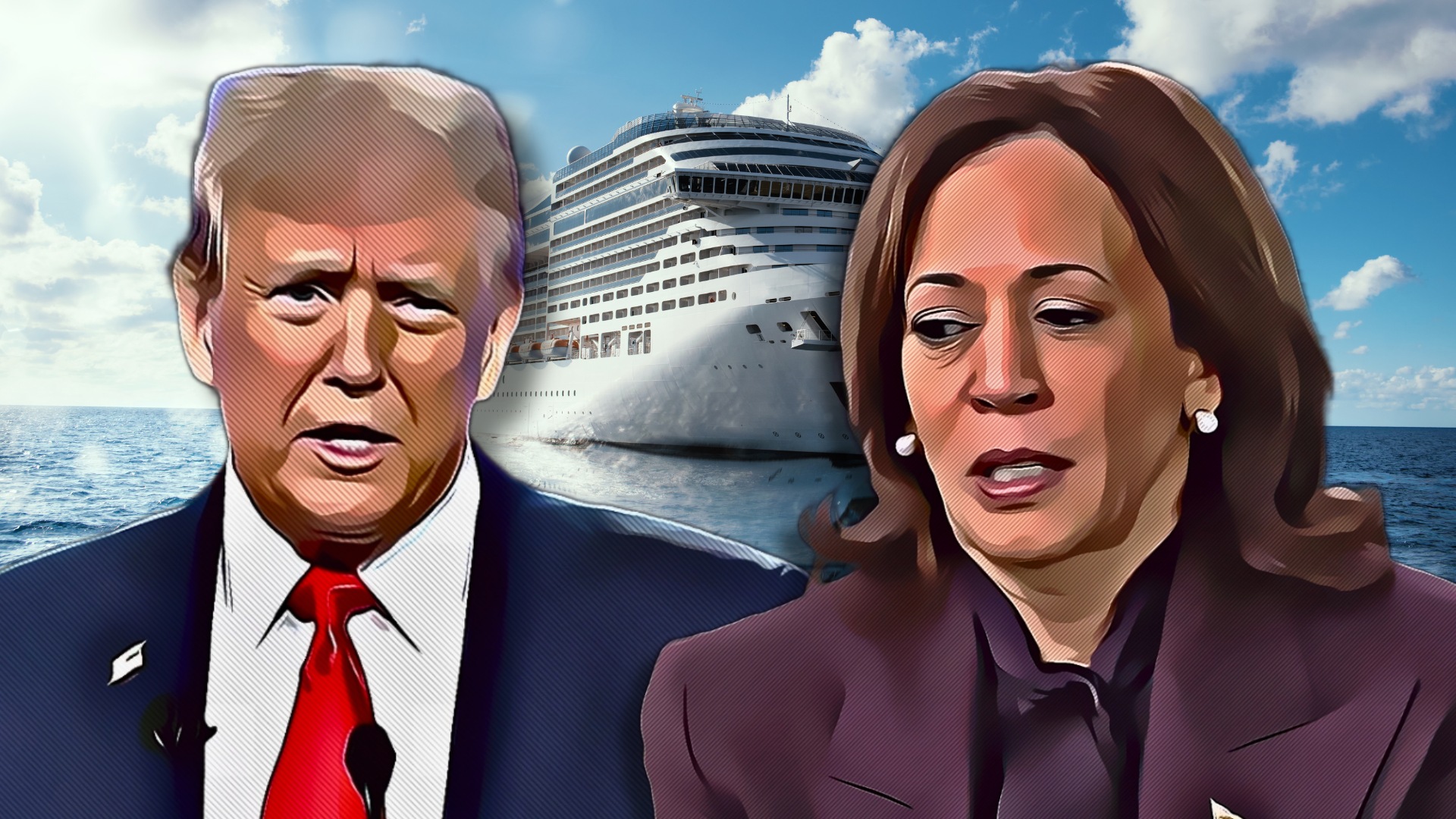 the cruise to forget Trump's victory is born