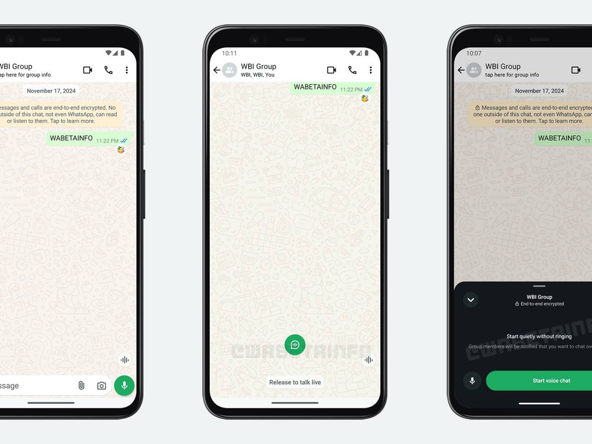 WhatsApp, a new button for group voice chats is coming: here's what changes