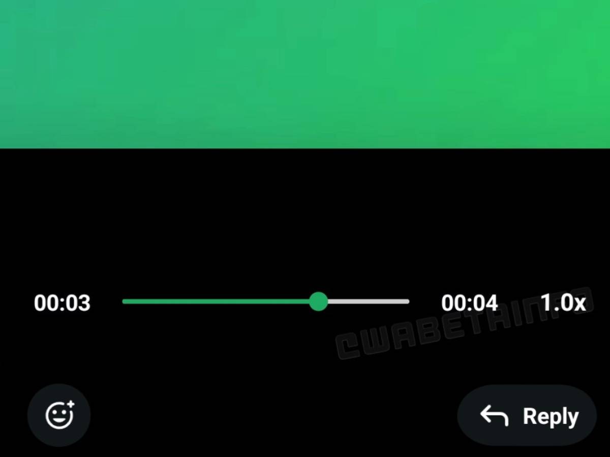 WhatsApp, change video playback. Here's what's new