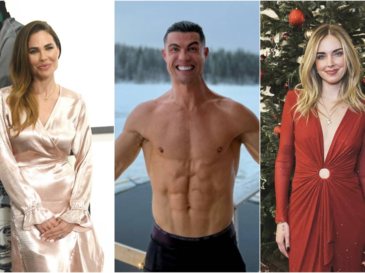 Chiara Ferragni says goodbye to 2024 in tears, Ilary closes with Totti, Ronaldo criticized for holidays in Lapland