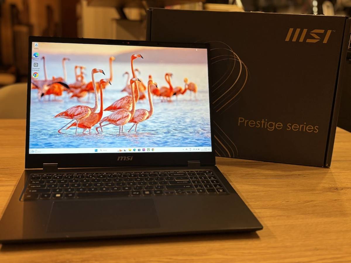 MSI Prestige 16 AI B1M, the laptop for work with gaming performance