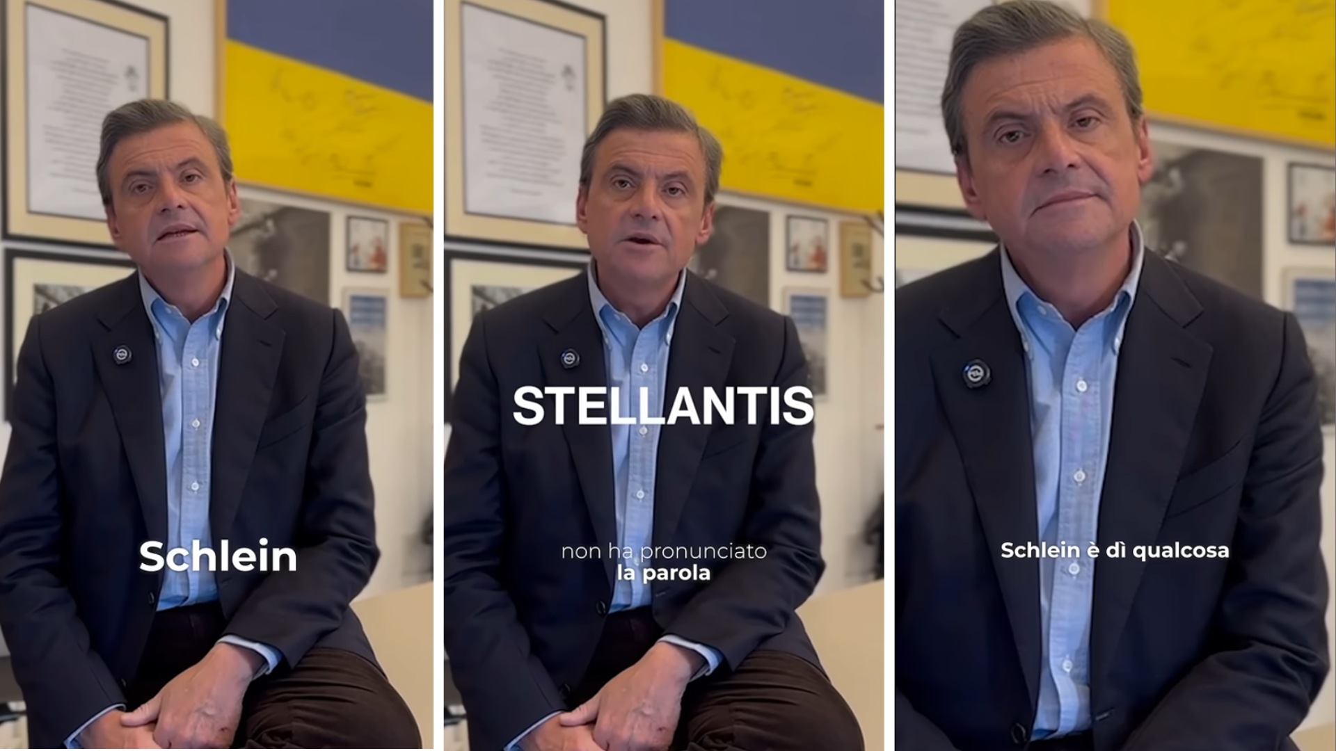 "Stellantis? He is silent because...". The video of Calenda unmasking Schlein
