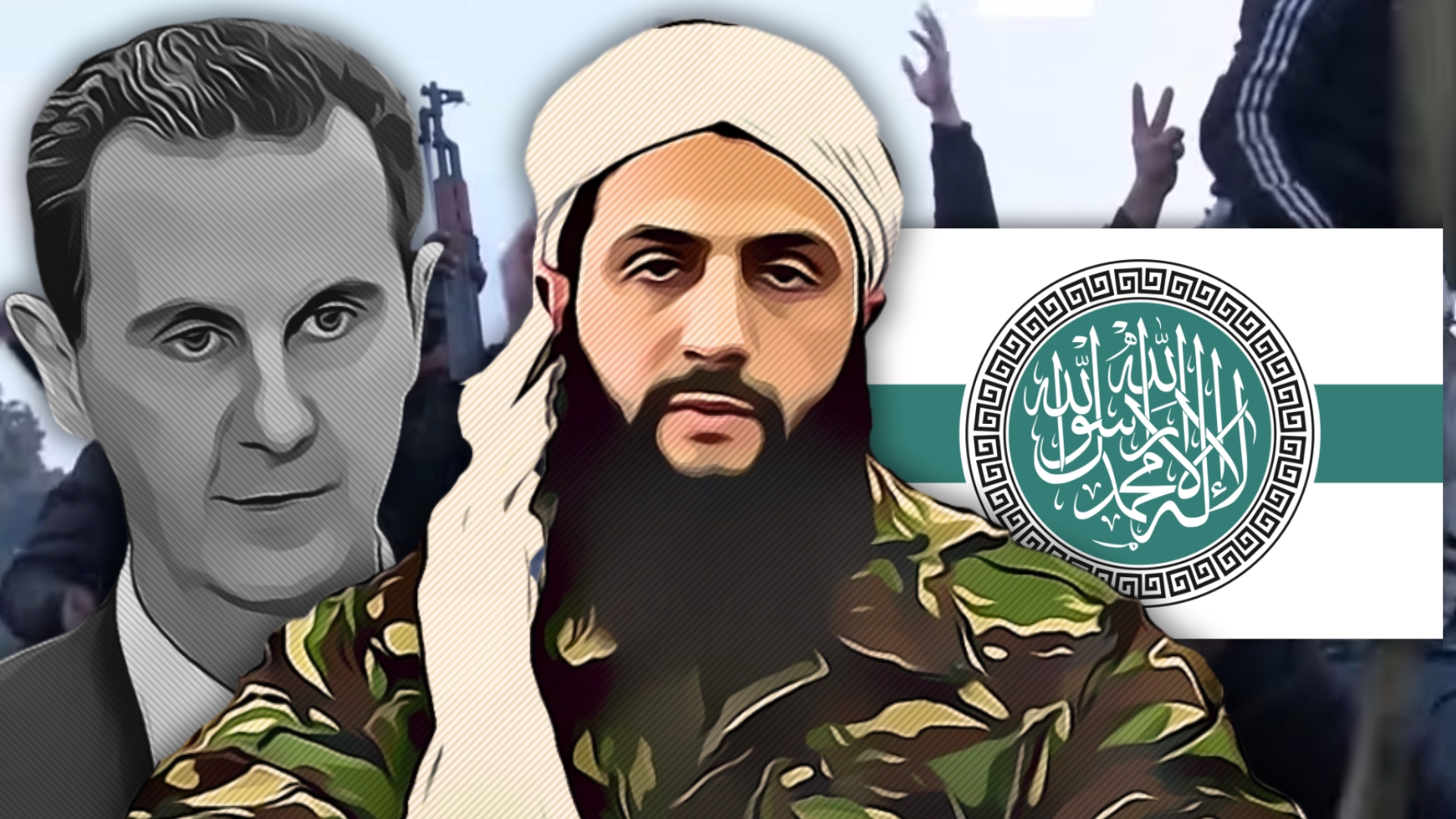 Syria, half the world is pissing itself off