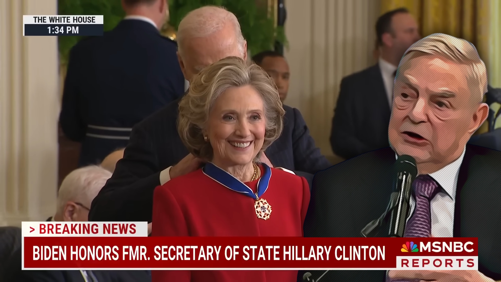 From Soros to Hillary Clinton: Biden rewards friends