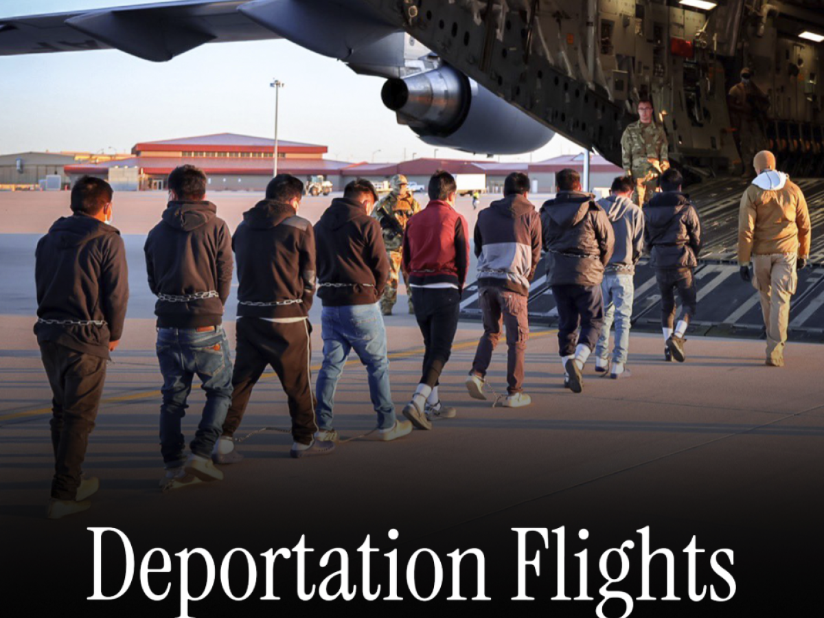 The logic behind this photo, the migrants chained and melons: therefore, today ...