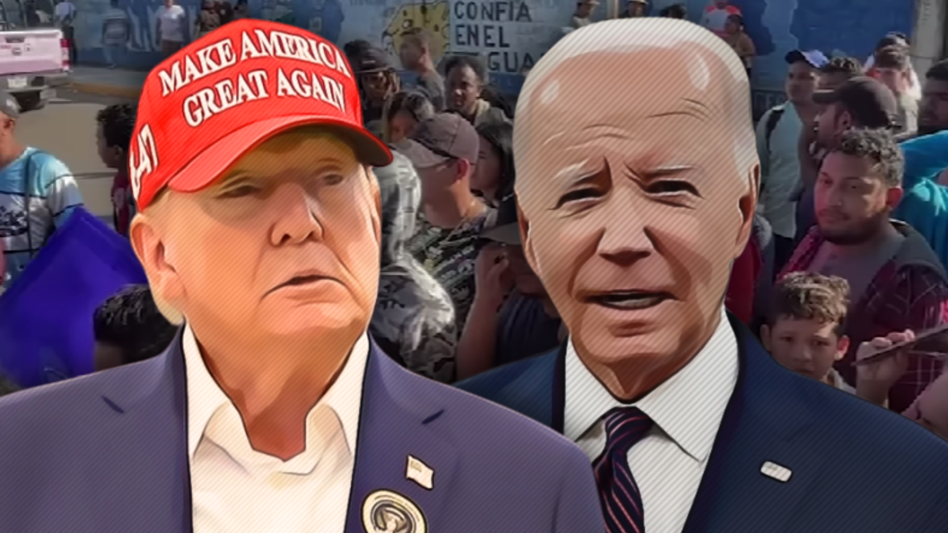 The migrants expelled from Trump? Biden had arrested them