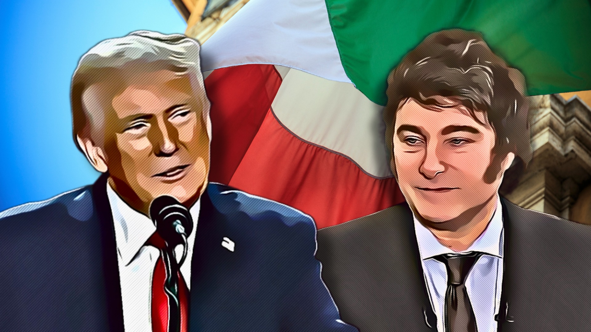 Trump-Milei, the super couple example for Italy