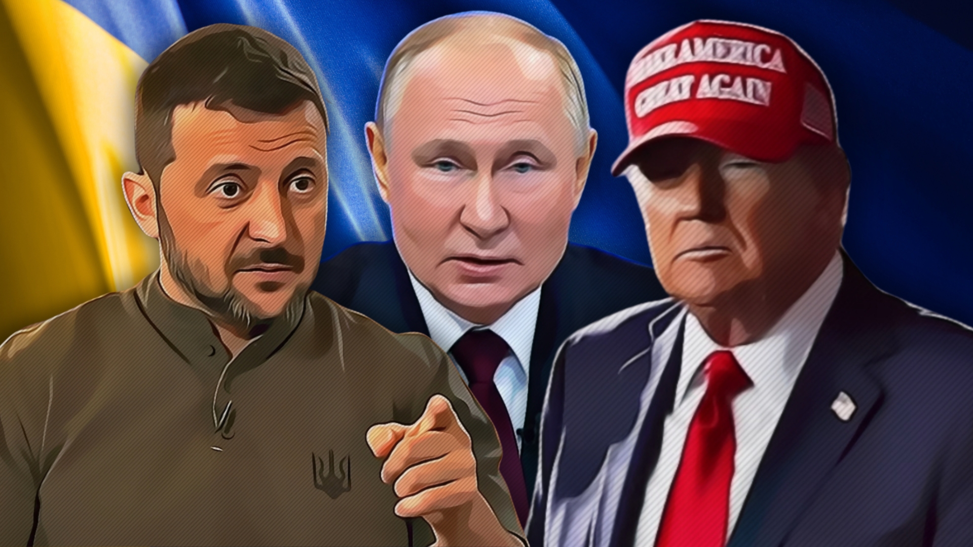 Trump-Putin-Zelensky, who will really come out on top in 2025