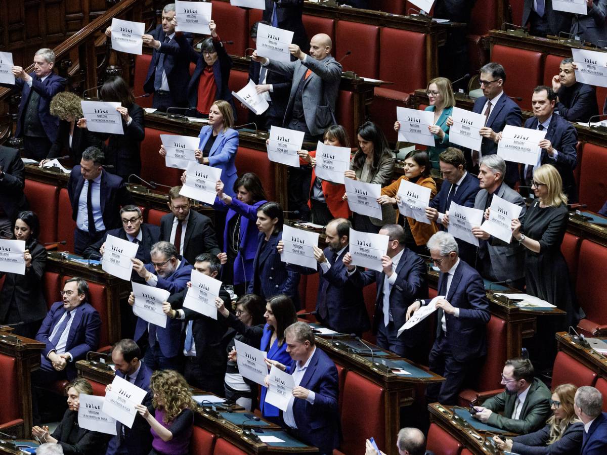 The opposition to the state of the left in agony