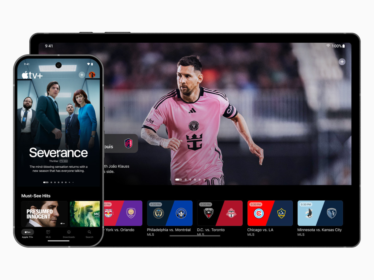 Apple news, now the Apple TV app is available on Android mobile devices