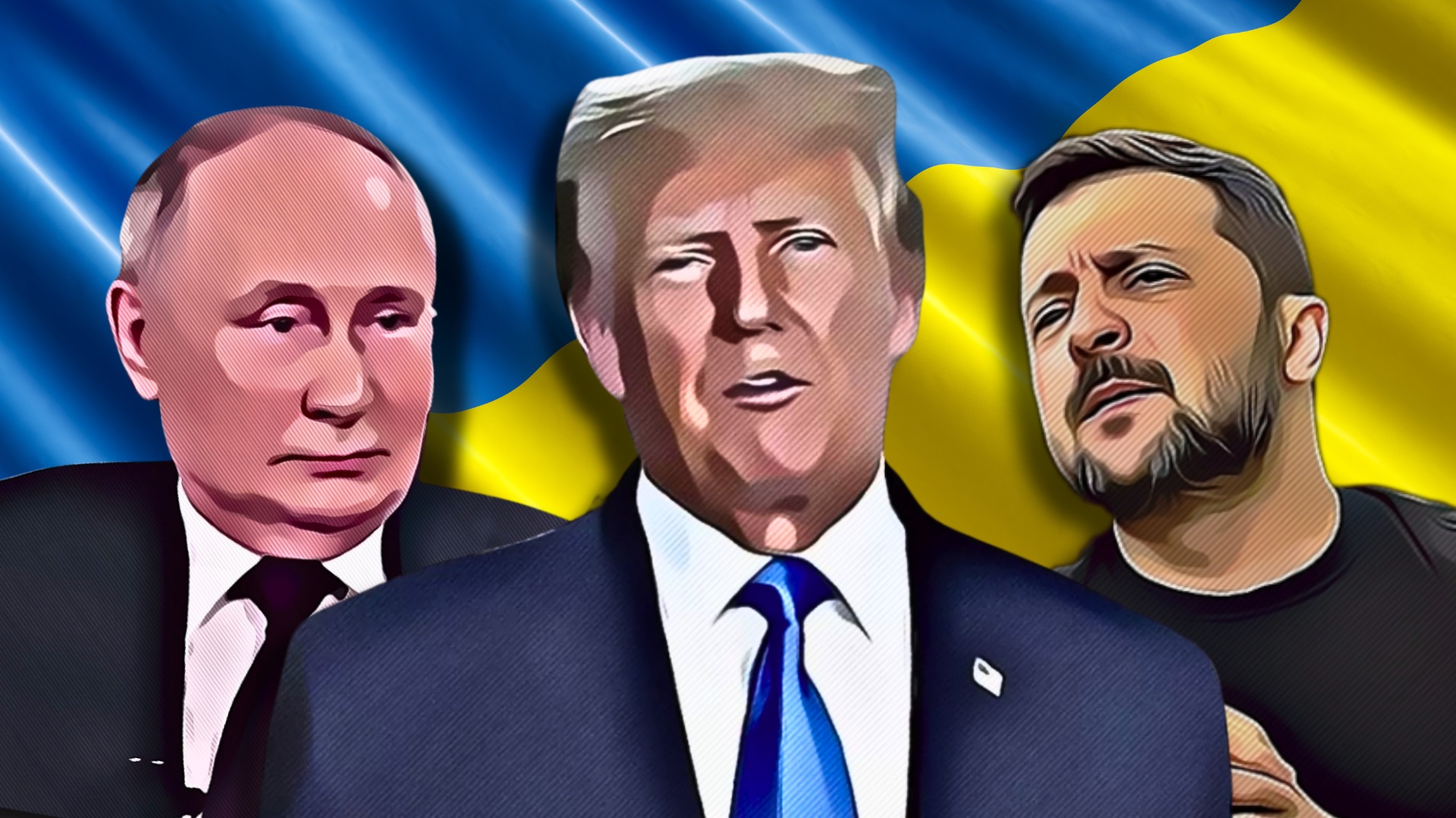 But Trump eliminates the (crowd) rhetoric on the Ukrainian final victory