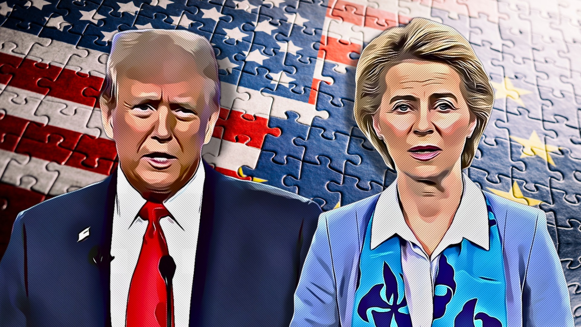 The US Scorpion and the European frog