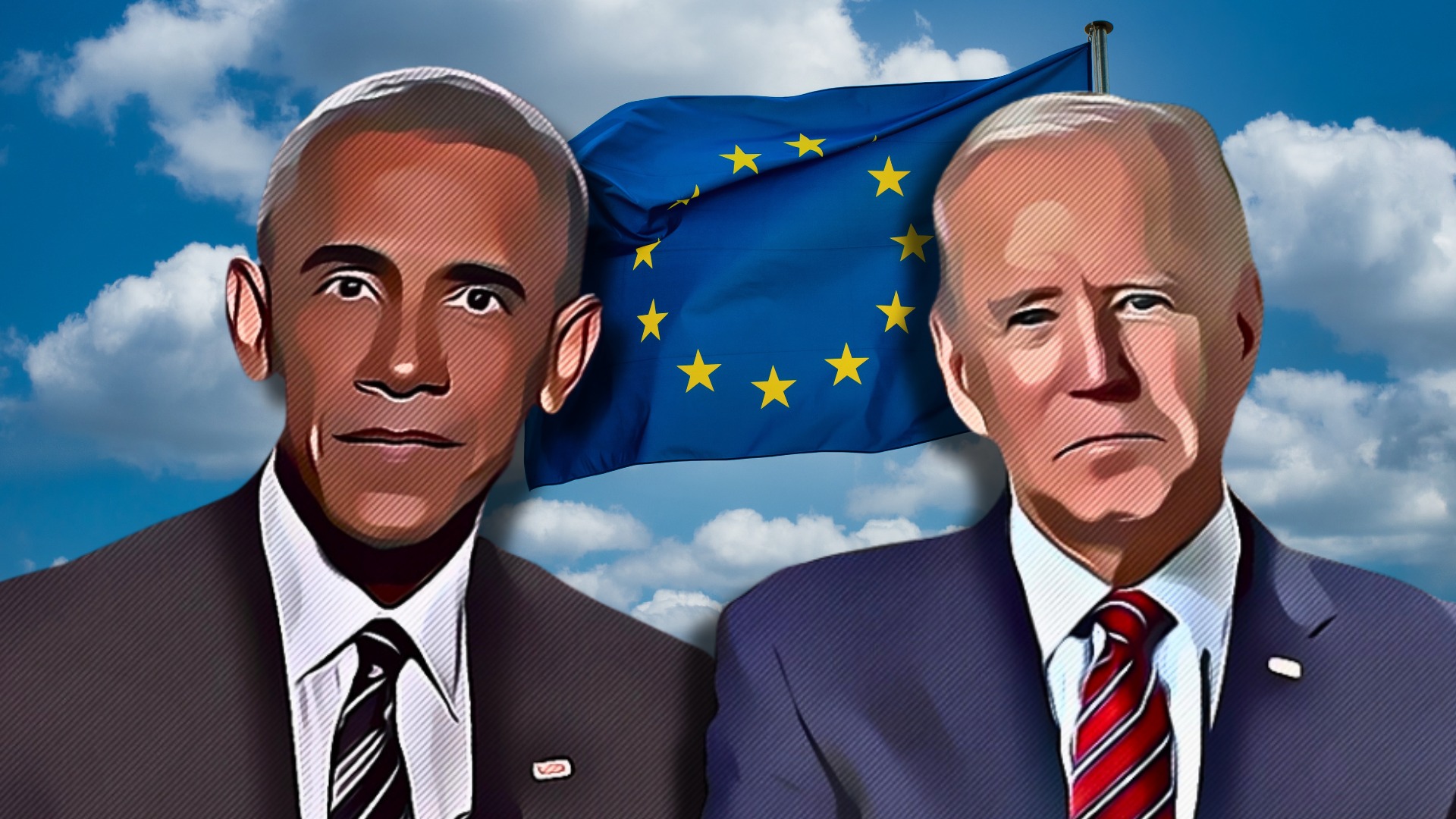 The e who is the fault of Obama and Biden, vomited away by the people