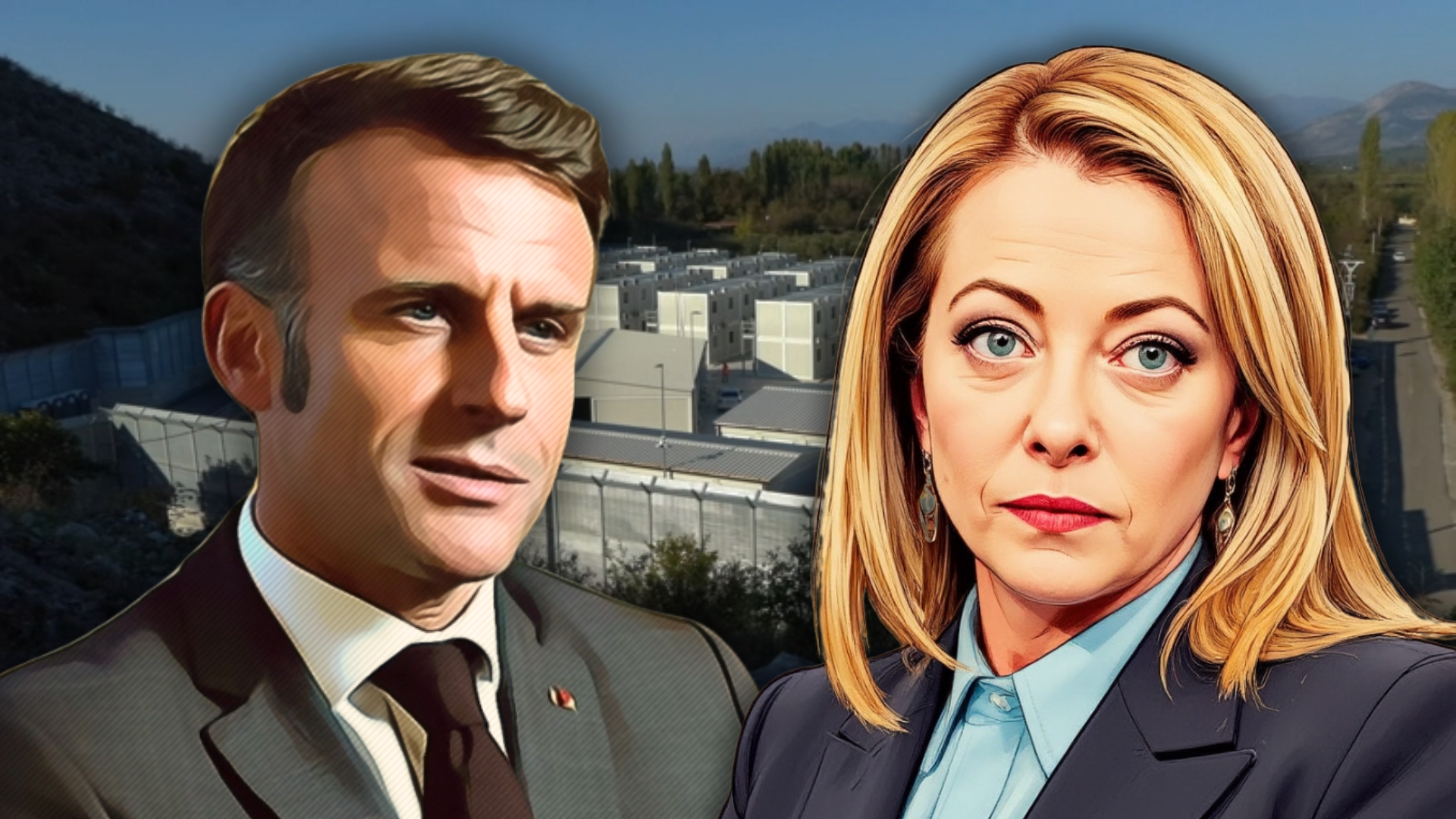Toh, Macron also cheers for migrants in Albania