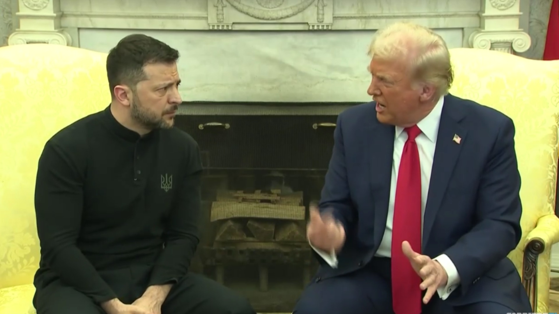 Trump Strapazza Zelensky in Mondovision