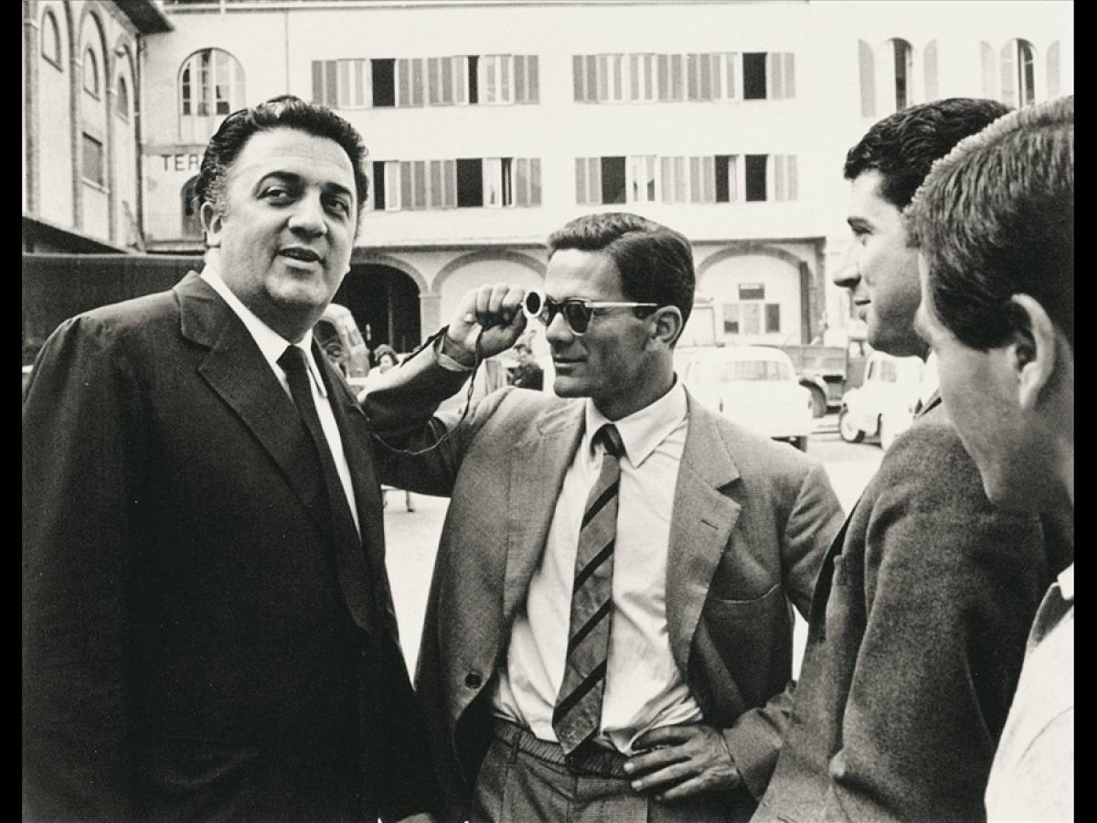 "Rejected in directing". When Fellini said to Pasolini to let the cinema lose