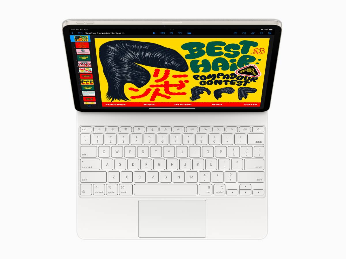 Apple surprise the new iPad Air with M3 chip and new Magic Keyboard
