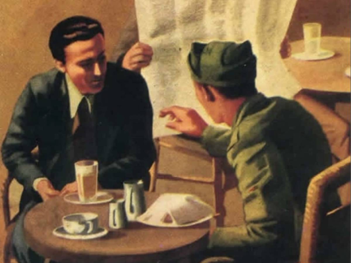 The "black code" and the war of shadows of General Amé: so the allies mocked
