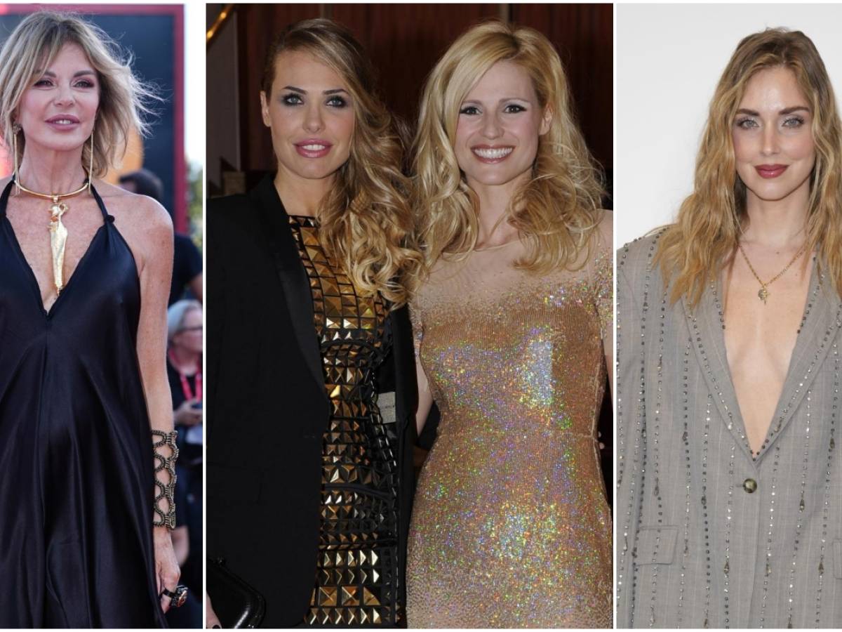 Michelle Hunziker, Ilary Blasi and the competition, Chiara Ferragni Pedala, Alba Parietti Return Fiamma