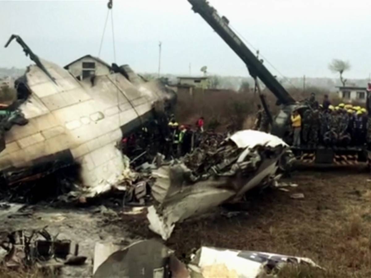 Dangerous airport, cigarette, depression. The air disaster cost 51 people life