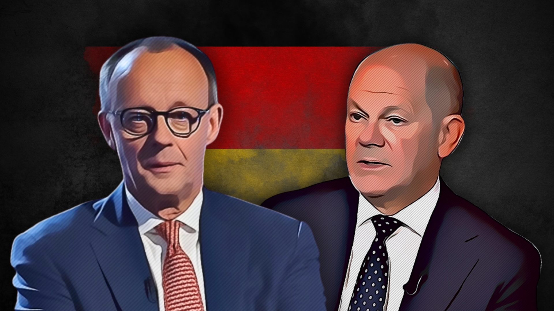 In Germany, a goal is underway (but all silent)